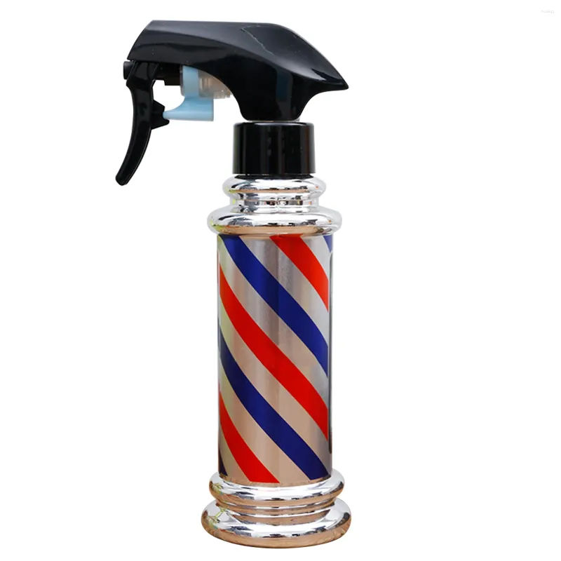 Dispensador de sabão líquido para cabelos portáteis de barbeiro multifuncional Ferramentas de estilo vazias