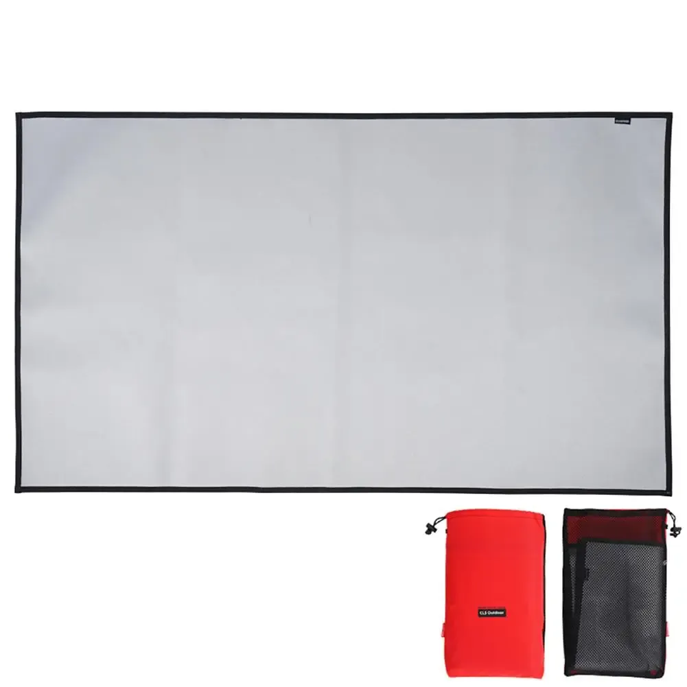 Pads camping brandwerende grill mat doek vlam achterstand embermat deken deken warmte isolatie kussen voor buitenkamping picknick barbecue