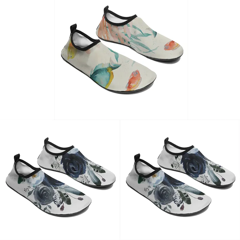 Hombres Mujeres zapatos de vadeo personalizados Diseño animal de animales Diy Palabra blanca blanca azul rojo slip-on entrenador gai 081