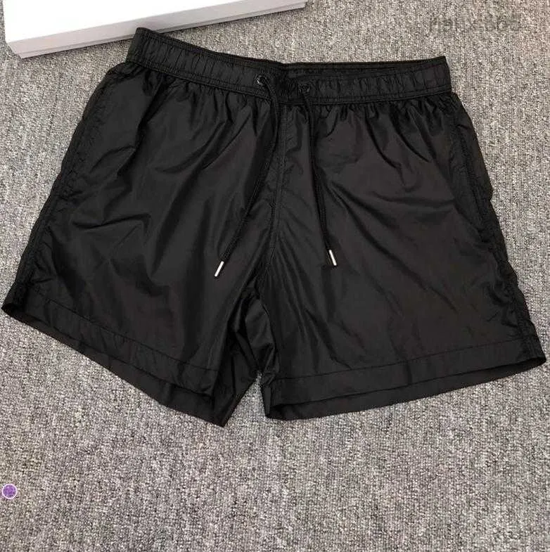 Sommer Nylon Schwimmshorts Gentleman Seitentaschen Swimear Boy Reißverschluss Abschluss zurück Taschen Tasche Tonkord kurz