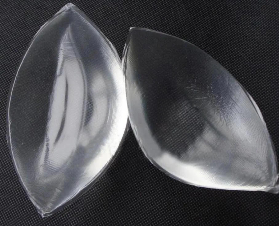 Clear Silicon Bra Pad Brust Enhancer Badeanzug Bra Insert Beauty Brust Pad Frauen Kleidung Körper Shaper9214158