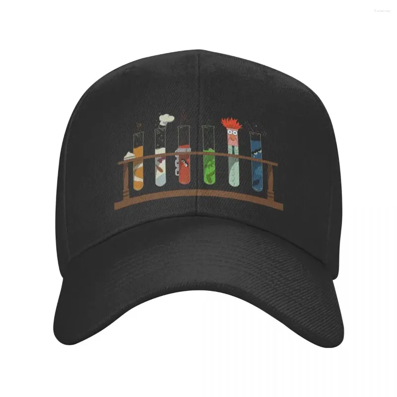 Ballkappen cool lustige Muppet Science Baseball Cap Männer Frauen personalisierte verstellbare Chemie -Chemie -Dadhut Hip Hop Snapback