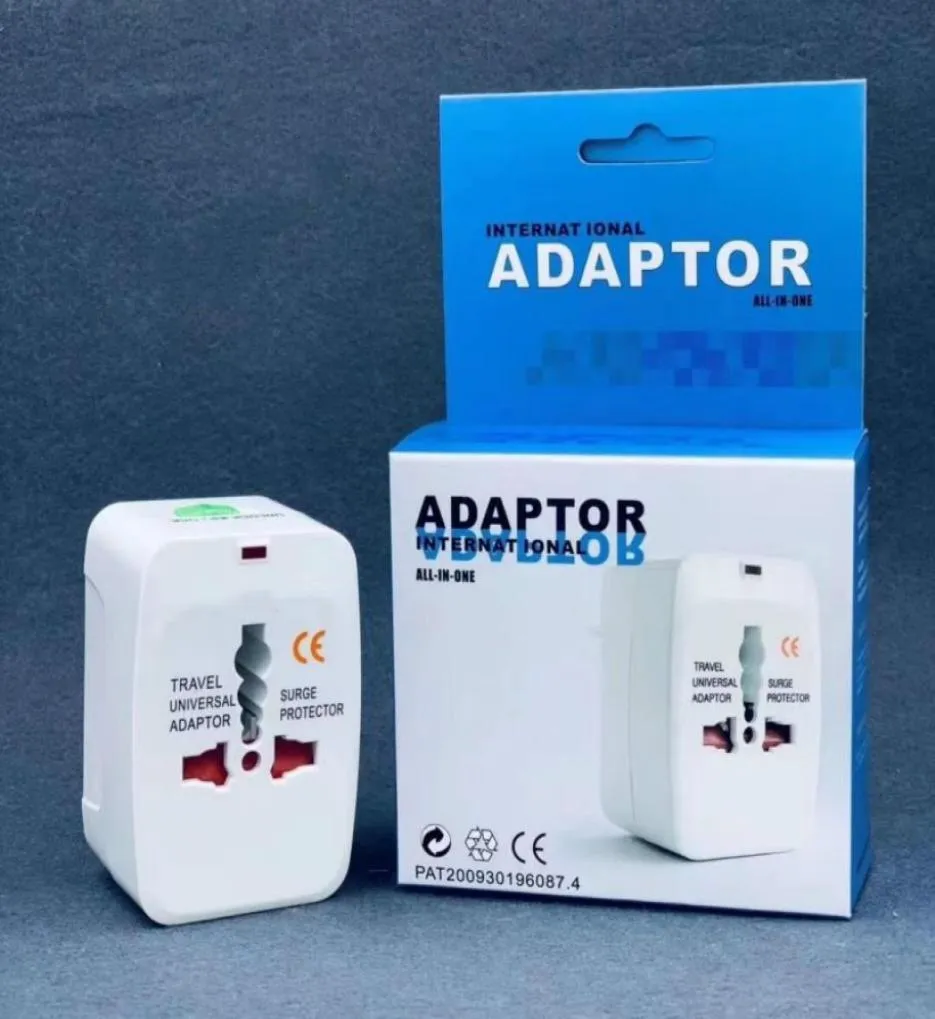 Factory All in One Universal International Adapter World Travel AC Power Charger Socket Adaptor with US UK EU AU Converter Plug1223953