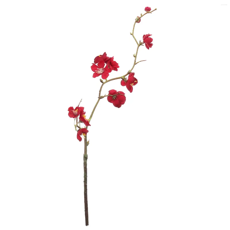 Decorative Flowers Wedding Centerpieces Tables Simulation Plum Blossom Po Props Romantic Flower Ornament Dried Plastic Vases For Plants