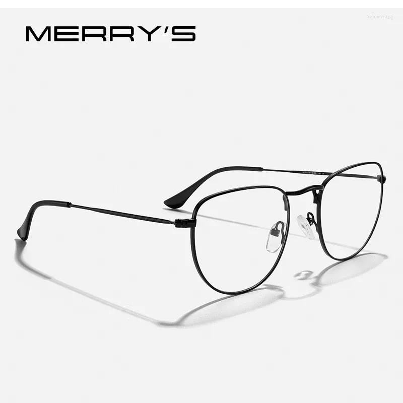 Lunettes de soleil Frames Merrys Design Fashion Femmes Lunettes Ultralight Eyewear Men Vintage Prescription Eyeglass Optical Frame S2958