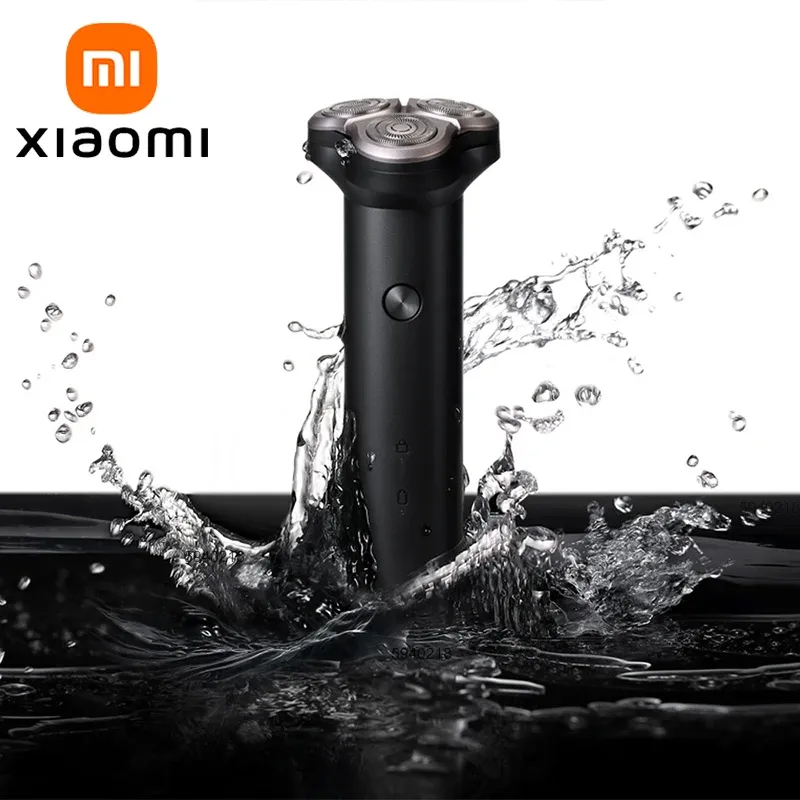 Shavers Xiaomi Mijia S300 Shaver Electric Shaver Dry Wet Shavers Triple Blade IPX7 Trimor Trimer Trimter Trimter Trimter pour hommes pour hommes