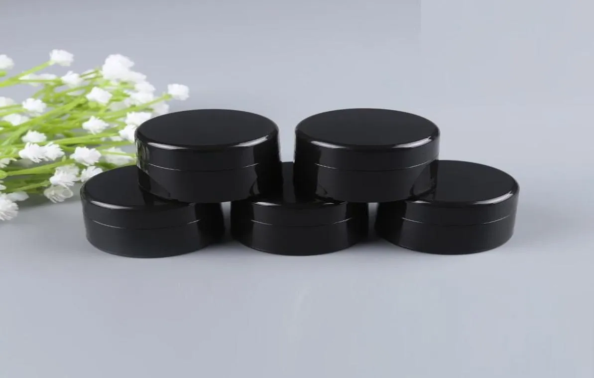 5G czarny plastikowy słoik butelka butelka kosmetyczna Make Up Jar Uvresistant7967640