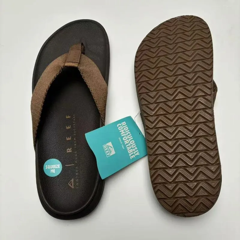 Mens Casual Slip-On Sandals: Comfortable Flip Flops for  display picture 3
