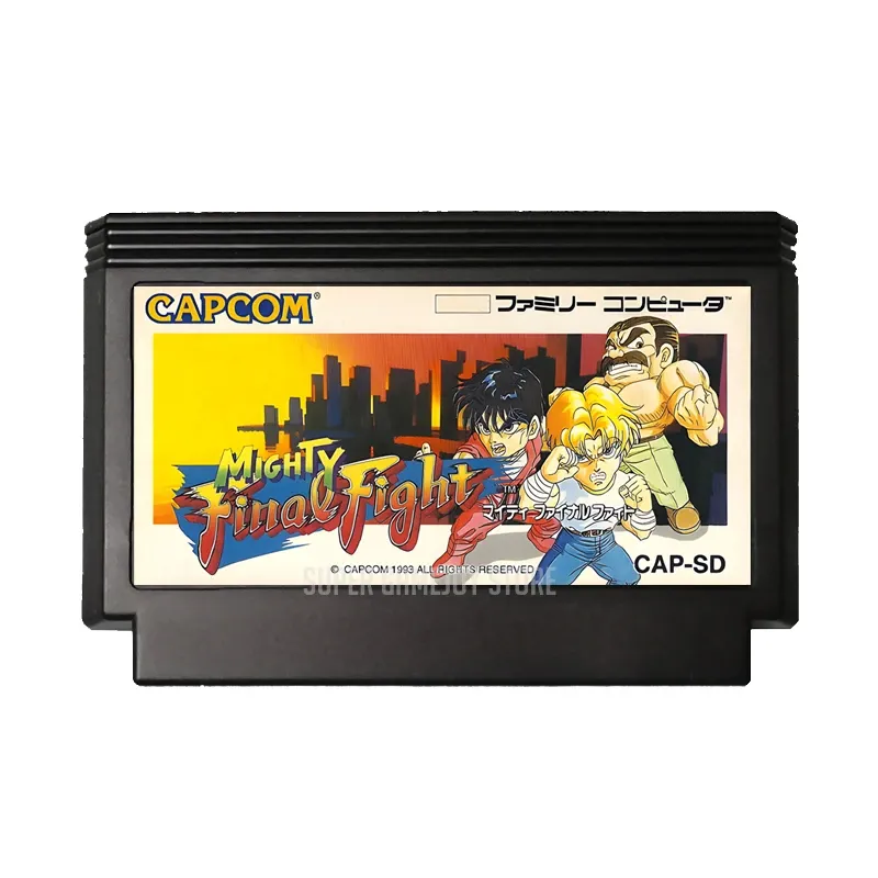 Acessórios Game Classic Mighty Final Fight for FC Console 60 pinos de 8 bits cartucho de jogo