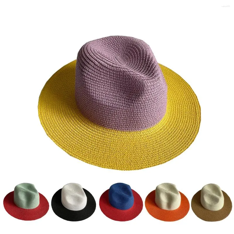 Bérets Sun Hat combinaison colorée