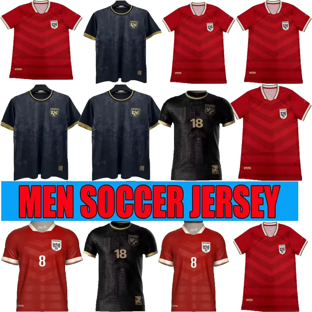 2024 2025 Panamas piłka nożna do domu na wyjeździe Michael Murillo 24 25 Camisetas Eric Davis Alberto Quintero Anibal Godoy Gabriel Panama Football koszulki Męsości S-XXL