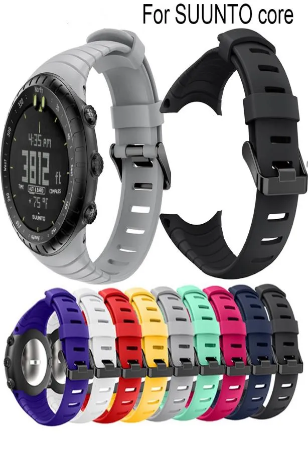 Suunto Core For Frontierclassicソフトシリコンブレスレット交換用ストラップSuunto Core Smart Watchリストバンドアクセサリー2894410