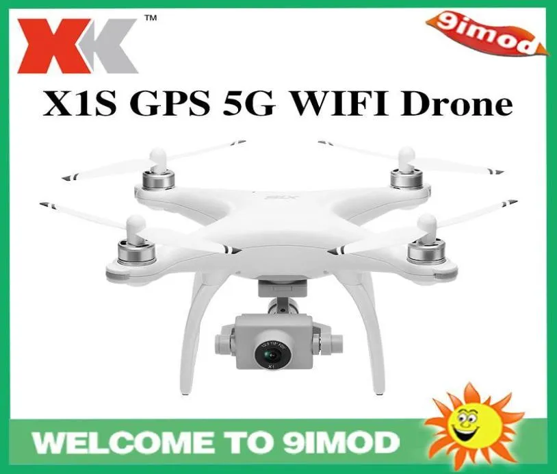 Wltoys XK X1S RC Drone GPS 5G WiFi 1080p HD Camera Fouraxis Flugzeug Quadcoptor mit 500 m bidirektionaler Übertragungsabstand 661599008