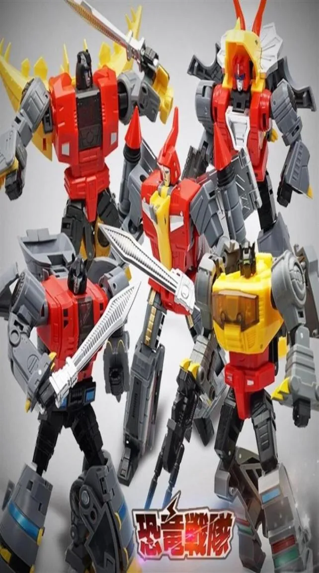 MFT Transformation 5PCS MF21 SWOOP MF22 SLAG MF23 SLUE MF24 SNARL MF25 GRIMLOCK COLL COLINATIONAL