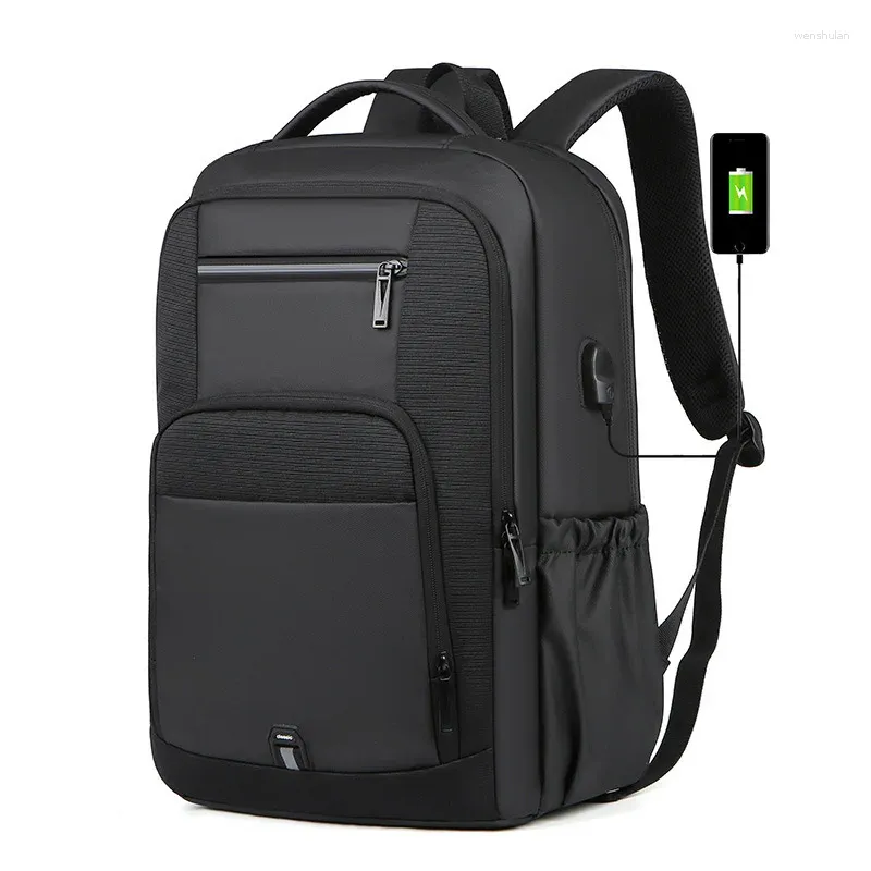 Backpack 2024 Laptop multifunzione Man Notebook impermeabile per borse di ricarica USB espandibili zaini da viaggio per uomini