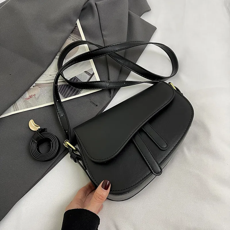 Save Big on Bulk Designer Saddle Handbags Saddle Shoulder Designer Bag:  Luxury Women's Crossbody Purse Best Deals on DHgate