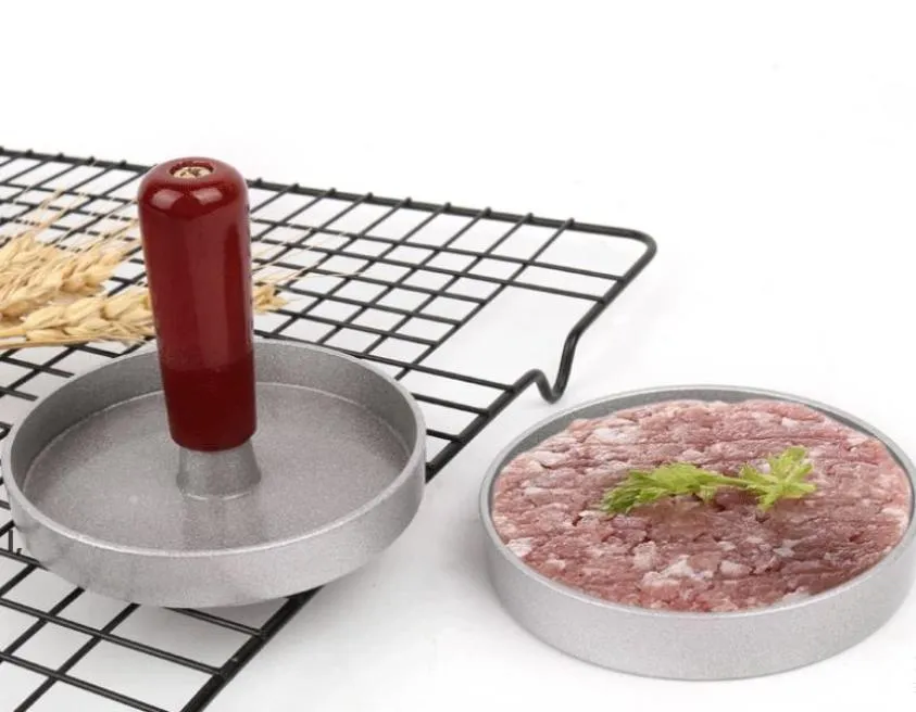 Алюминиевый сплав круглый гамбургер пресс на кухнях