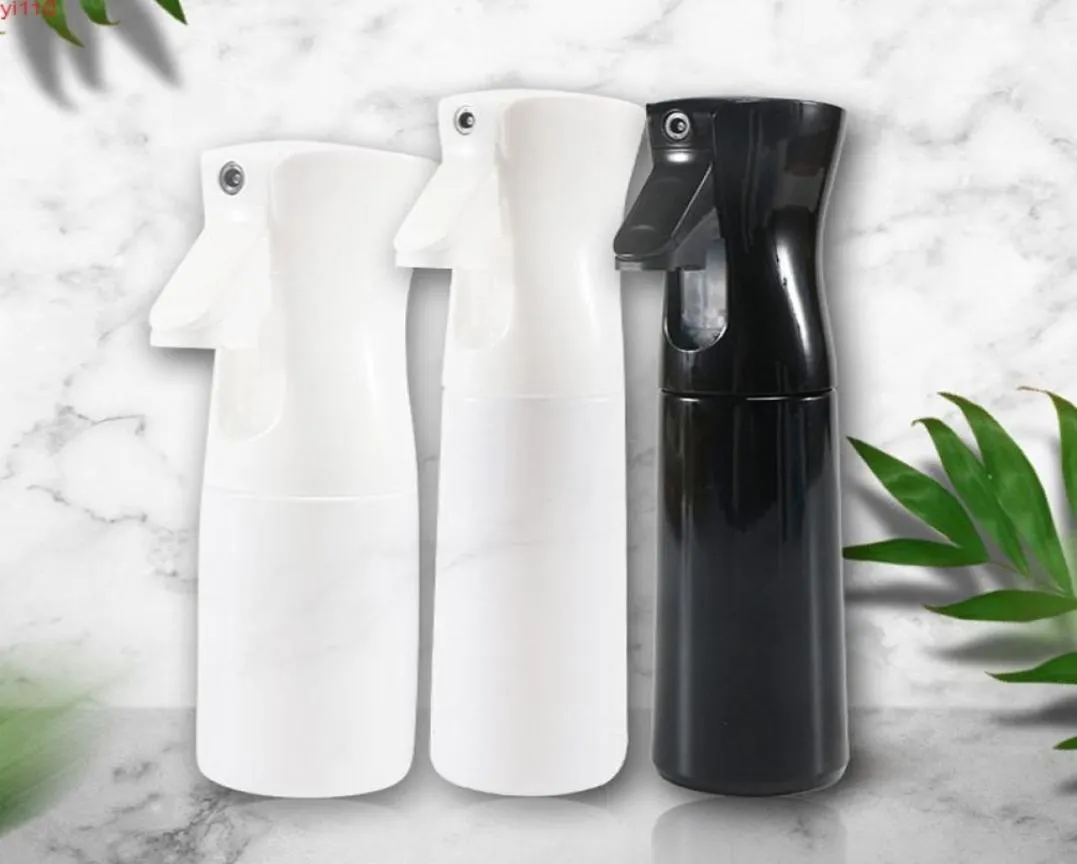 200ml continuous spray water bottle Mist hair Storage Salon Barber hairdressing Tools Water Sprayer White Blackhigh qualtity2873240