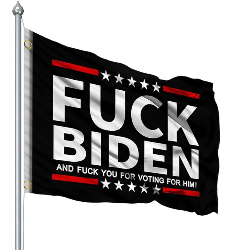 Custom Biden Flags 3x5ft Advertising Double Stitching Custom 100D Polyest Printing Flag Festival Festival Fast Deliver2579873