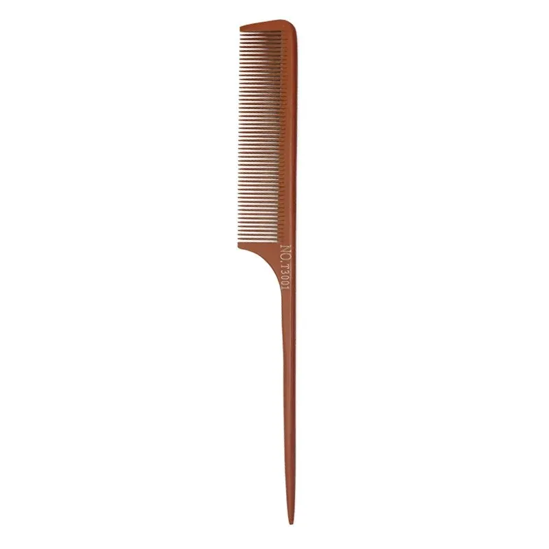 Natural Birnenholzkämme Salon Antistatische Anti-Verwicklungsholz-Teilen Kamm Haarbürste Haarpflege Styling Werkzeug Barberzubehör