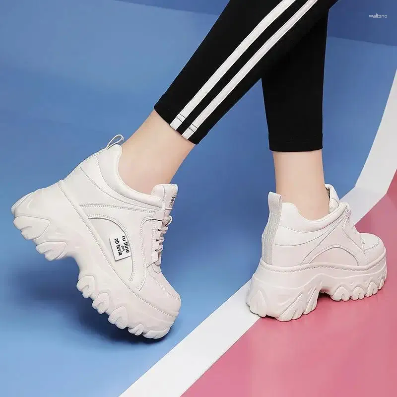 Casual Shoes Internal Increase Women Comfortable Platform Spring And Autumn Female Vulcanized Fashion Woman Sneakers