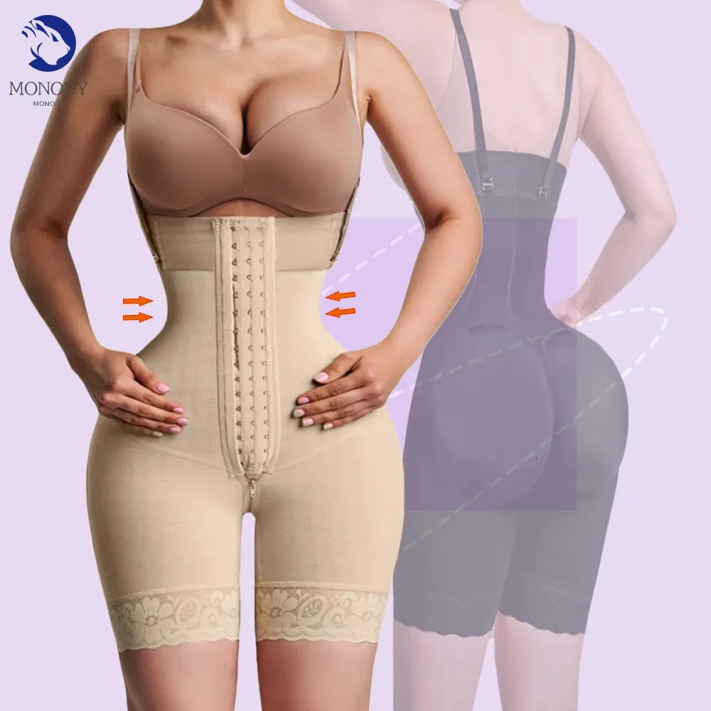 Sous-vêtements pour femmes Double compression à compression sablier ceinturier