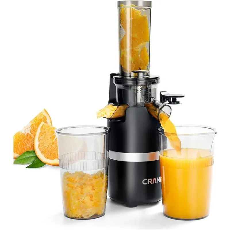 Juicers juice squeezer Super Mini Juicer Machines,Slow Masticating Juicer, Cold Press Juice Extractor with Brush and Reverse Function