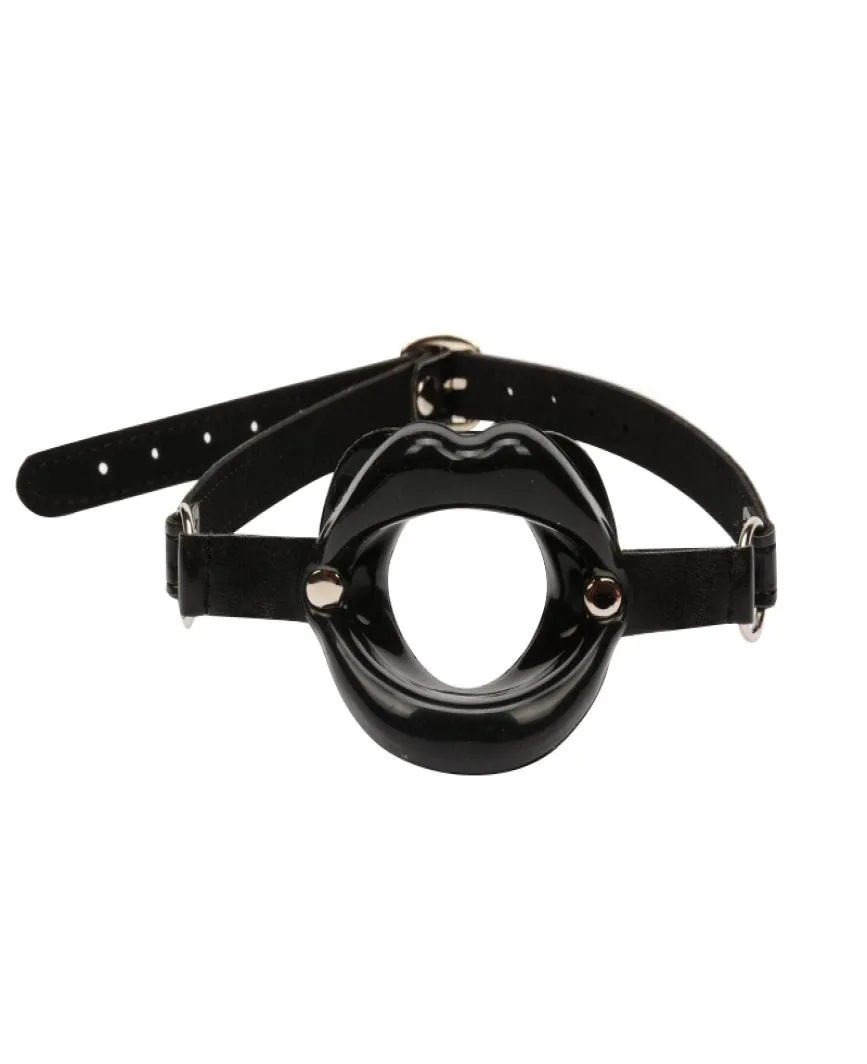 Nouveaux jouets érotiques esclaves BDSM Bondage STRAP LEPS O RING GAG FETISH SILICONE BOUCHE BOUCHE GAG BOULIE