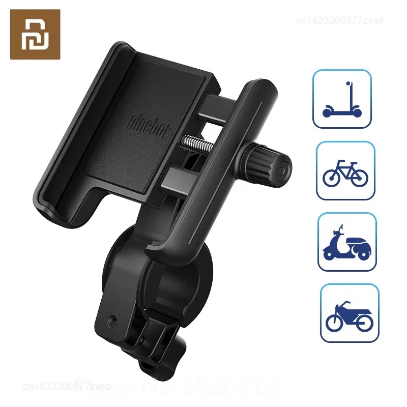 Accessori YouPin NineBot Scooter Hublebar Porta del telefono adatto per lo scooter elettrico NineBot G30 Max Bicycle Motorcycle Kickscooter