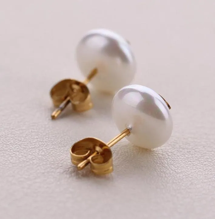 Vrouwen El Oso Pendien No Fade Stud Jewellry Original Design Fashion Rainless Steel Panda Pearl Jewelry Earrings6953365