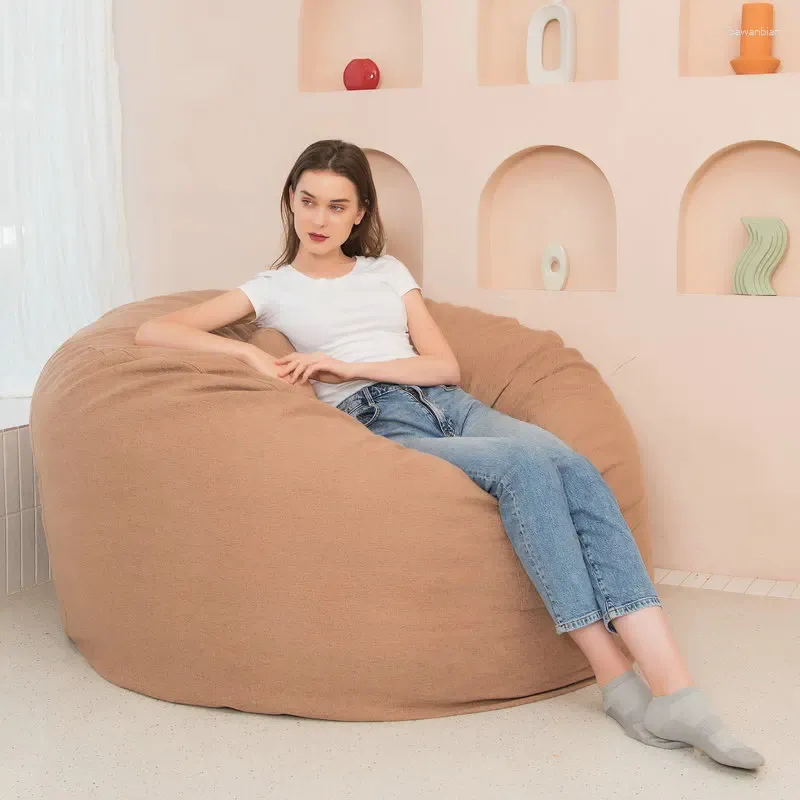 Couvre-chaise Sac de poire sans remplir le salon SOFFA ROND TEST