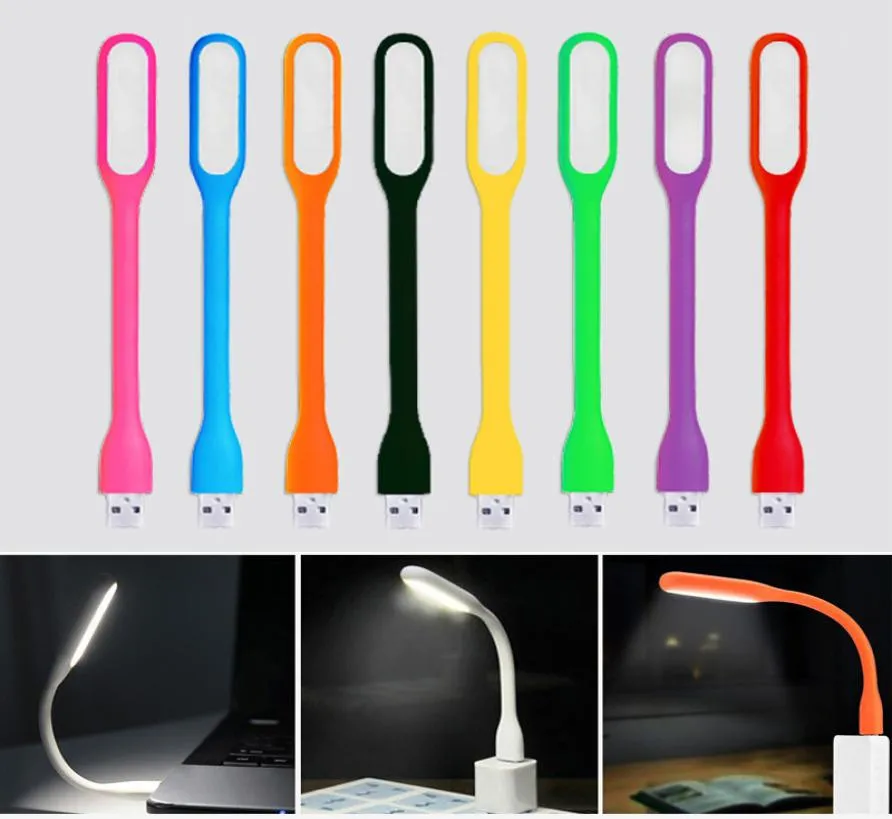 Portable Type USB LED Light LED USB Lamp Electronic For XiaoMi Power Bank PC Lights 5V 12W With Retail Package1940069