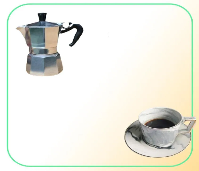 3cup6cup9cup12cup Coffee Maker Aluminum Mocha Espresso Percolator Pot Coffee Maker Moka Pot Stovetop Coffee Maker7191961