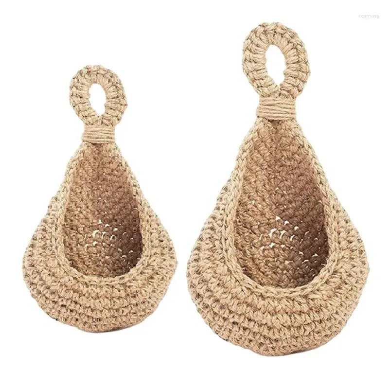 Placas Jute Batata e Cesto de Onion cesto para despensa boho cozinha decoração bohemian pendurada cestas de frutas cnim