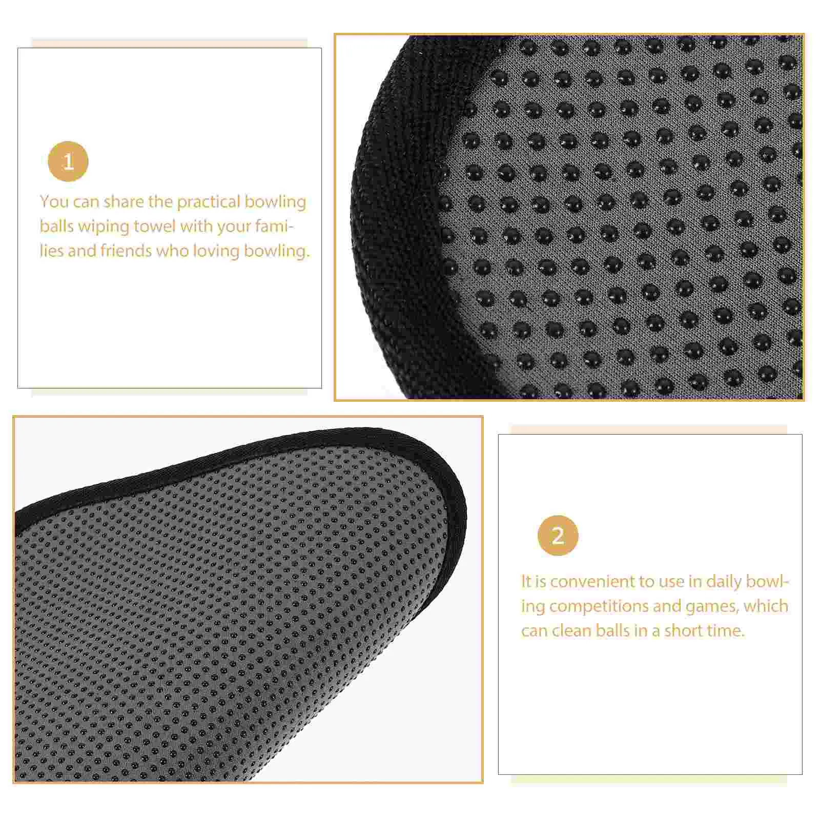 Trapo De Limpieza De Toallas De Boliche Antideslizantes De