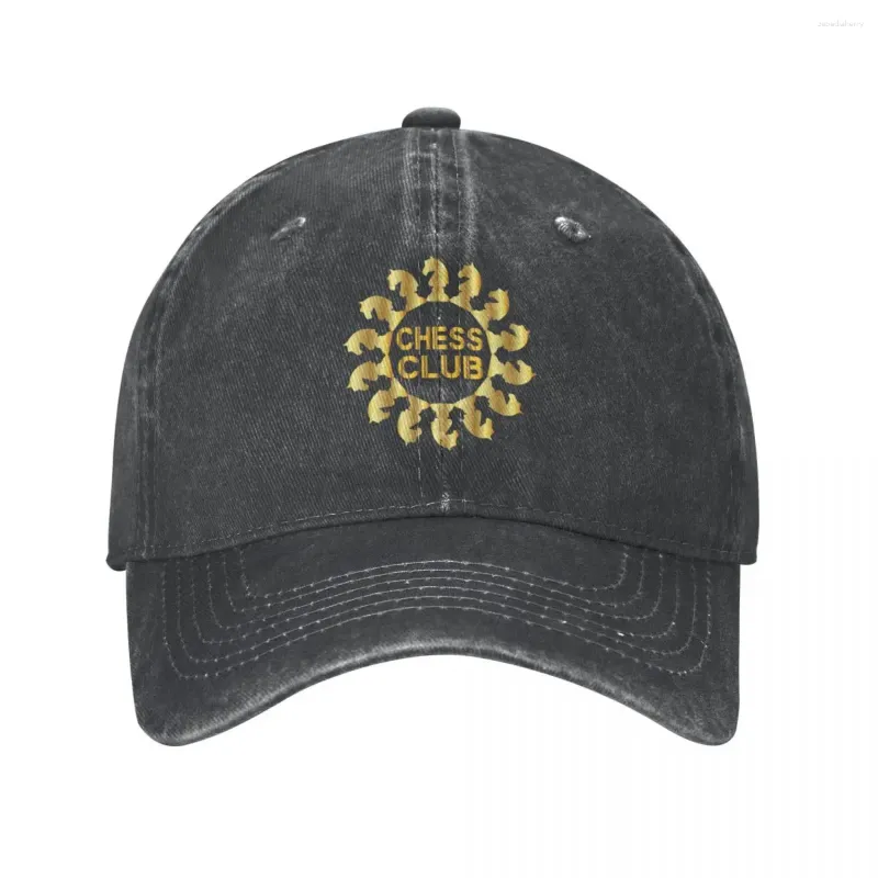 Ball Caps Chess Club Funny Gift I Love Gift. Cowboy Hat Sun Cap Hip Hop For Man Women'S