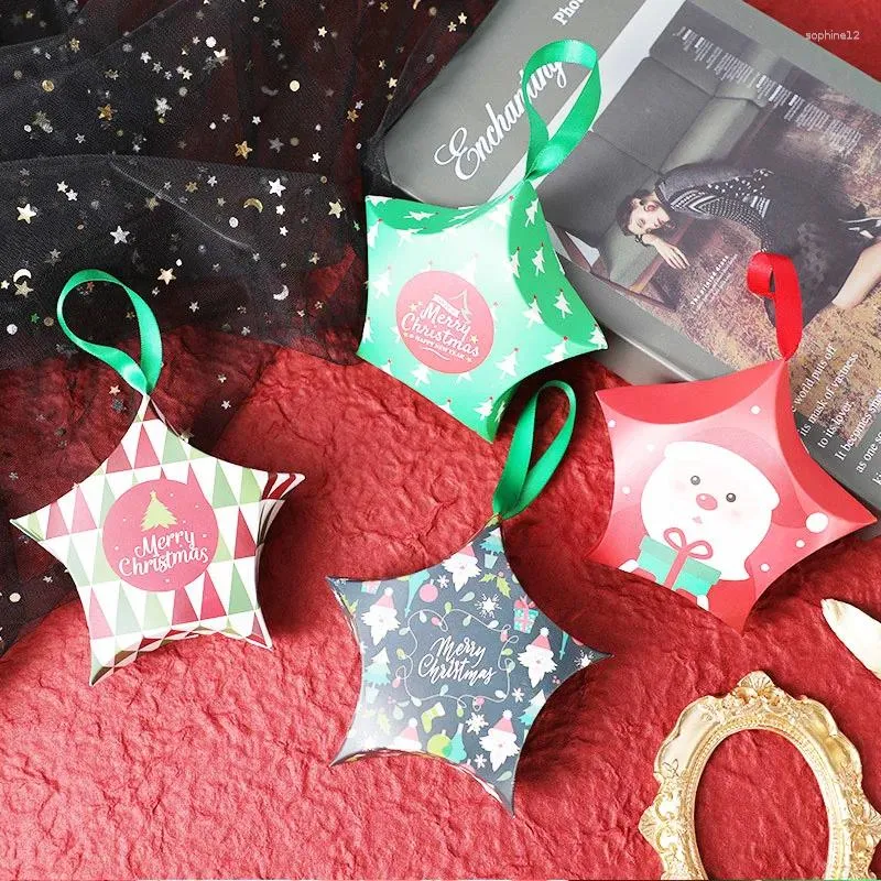 INVIONE DI REGALO CREATIVE CHIUSA CHARNA CANDAGGIO CAMBINO DELLA STAR STAR DECORAZIONI DI BISCUITO DI BISCIUTO ALIMENTARI