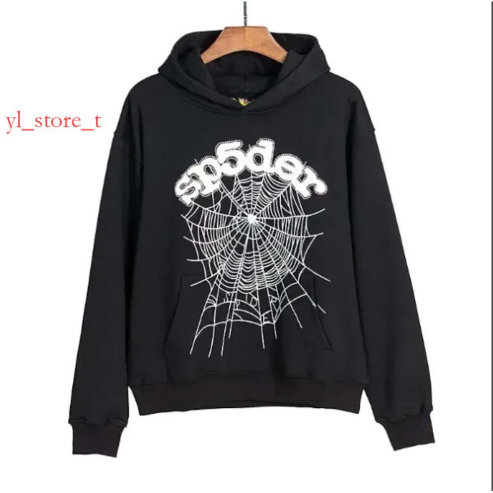 Designer di felpa con cappuccio Spider Mens Pullover Red Spider Hoodie Young Thug 555555 Angel Hoodies uomini con cappuccio da donna con cappuccio da donna ricamato Joggers 5305