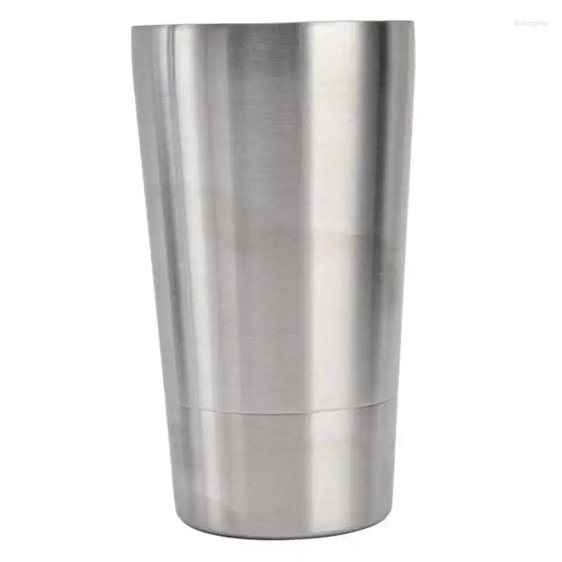 Mugs Metal Beer Cup Wine Cups Stylish Double Walled Stainless Steel Clean Safe For Home