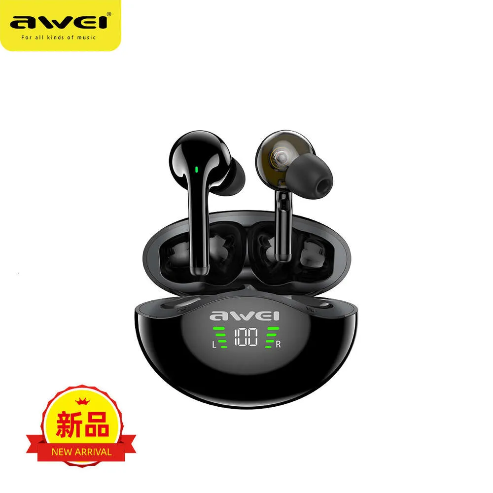 Dual Speaker Digital Display IXP6 Waterproof Bluetooth 5.1 Wireless in Ear TWS Earphones