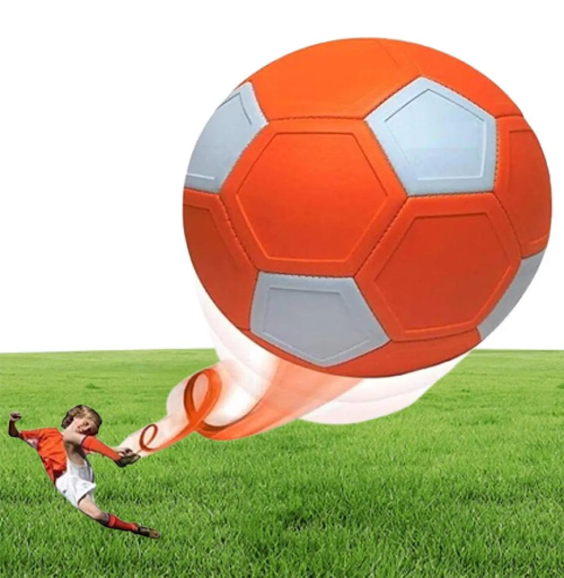 Kickerball Curve Swerve Football Toy Kick Like the Pros Great Gift Ball para meninos e meninas Perfeito para Match Outdoor Indoor OR8135129