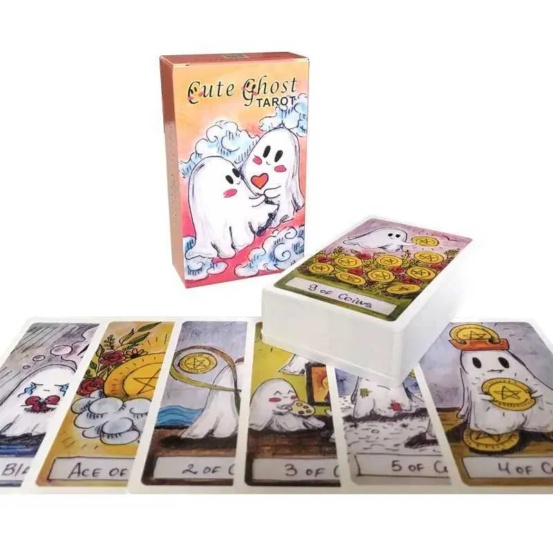Ghost Tarot Oracle Card Game Family Party Entertainment Set with