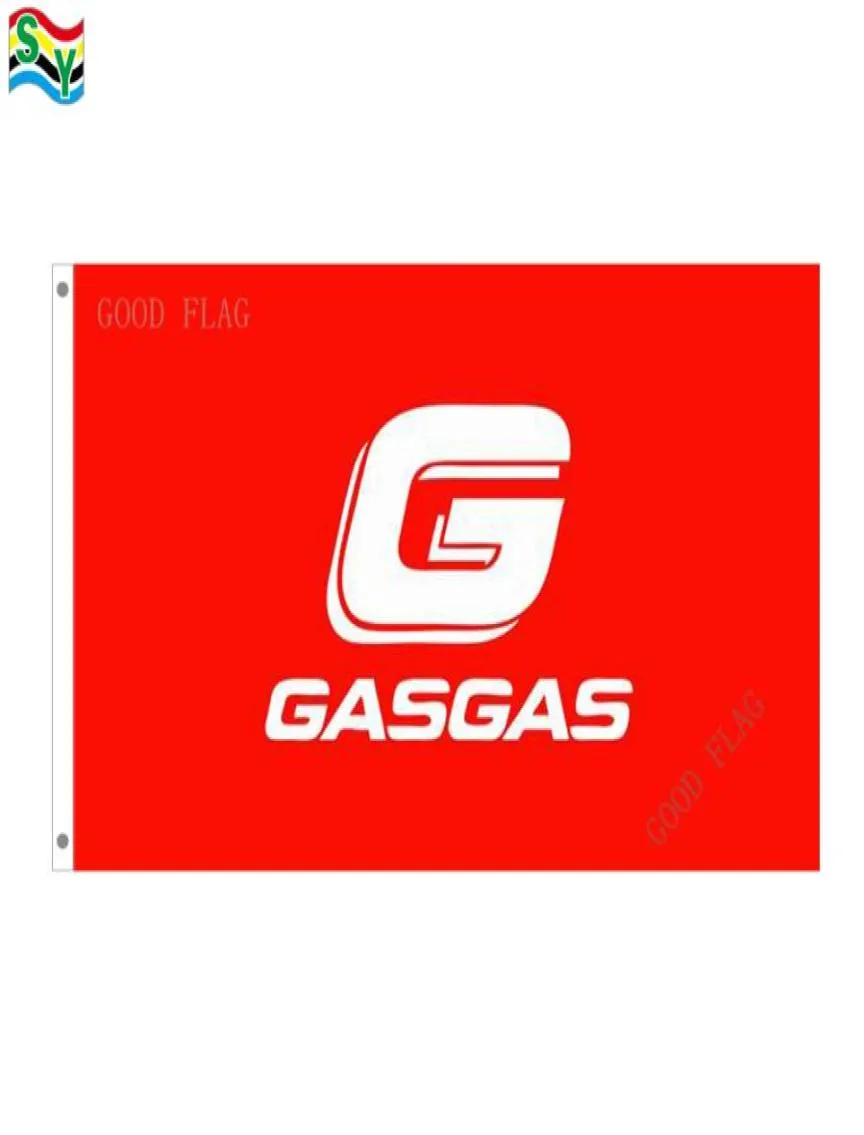 Gasgas flags banner Size 3x5FT 90150cm with metal grommetOutdoor Flag6376682