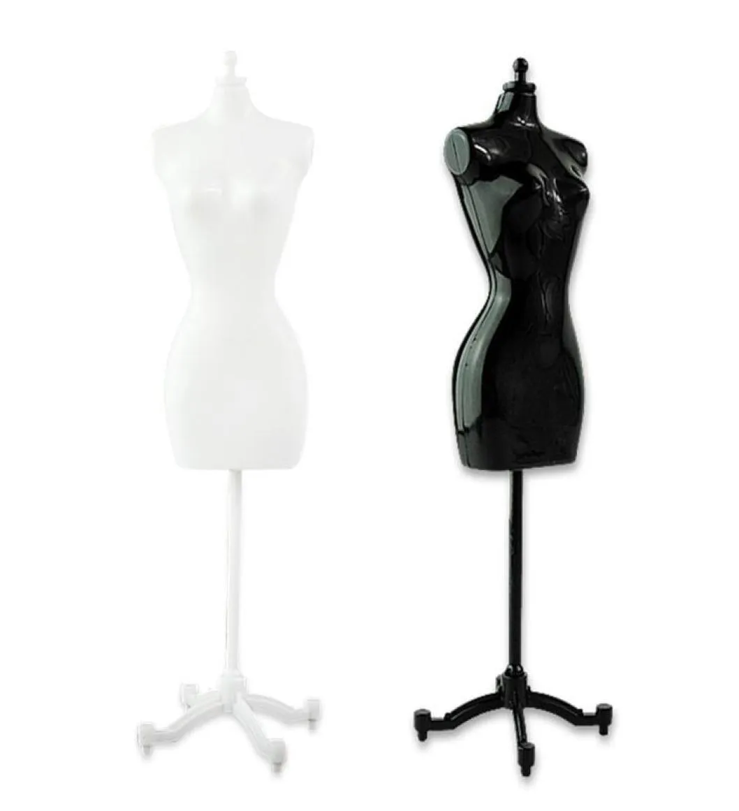 4PCS2 Black2 Whitefemale Mannequin pour DollmonsterBjd Vêtements DIY Affichage d'anniversaire Gift 4846456
