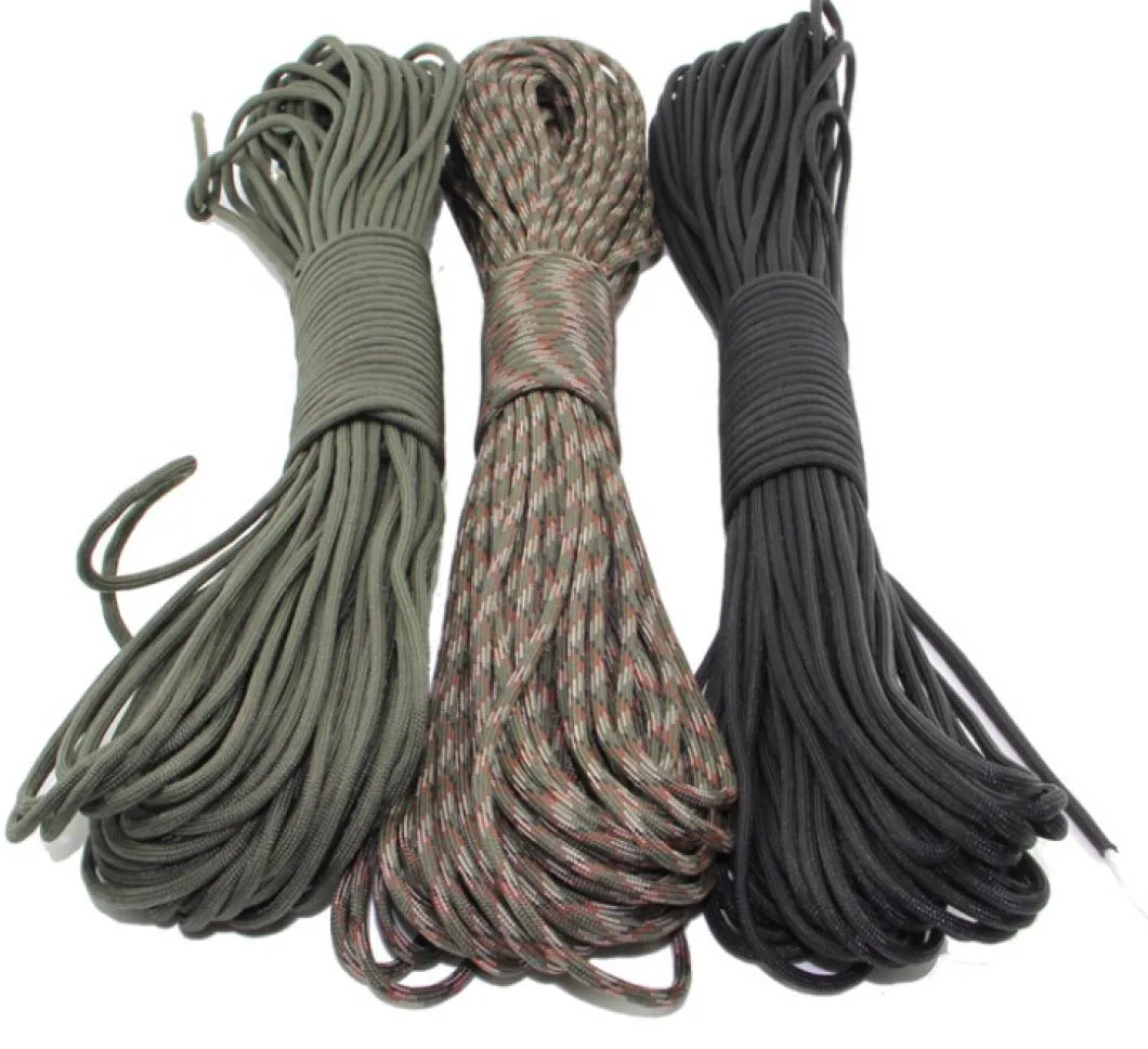 Sevencore Outdoor Survival Lifeline Bungee Cords Paraply Tält Rope för klättring campinglängd 31M9483452