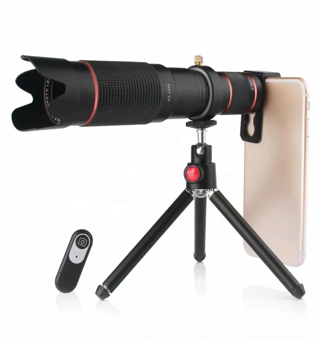 Guangzhou Juropin para Telescópio Monocular HD Kits de lente Telepo Optical 36x para celular com Bluetooth Remote Control1299807