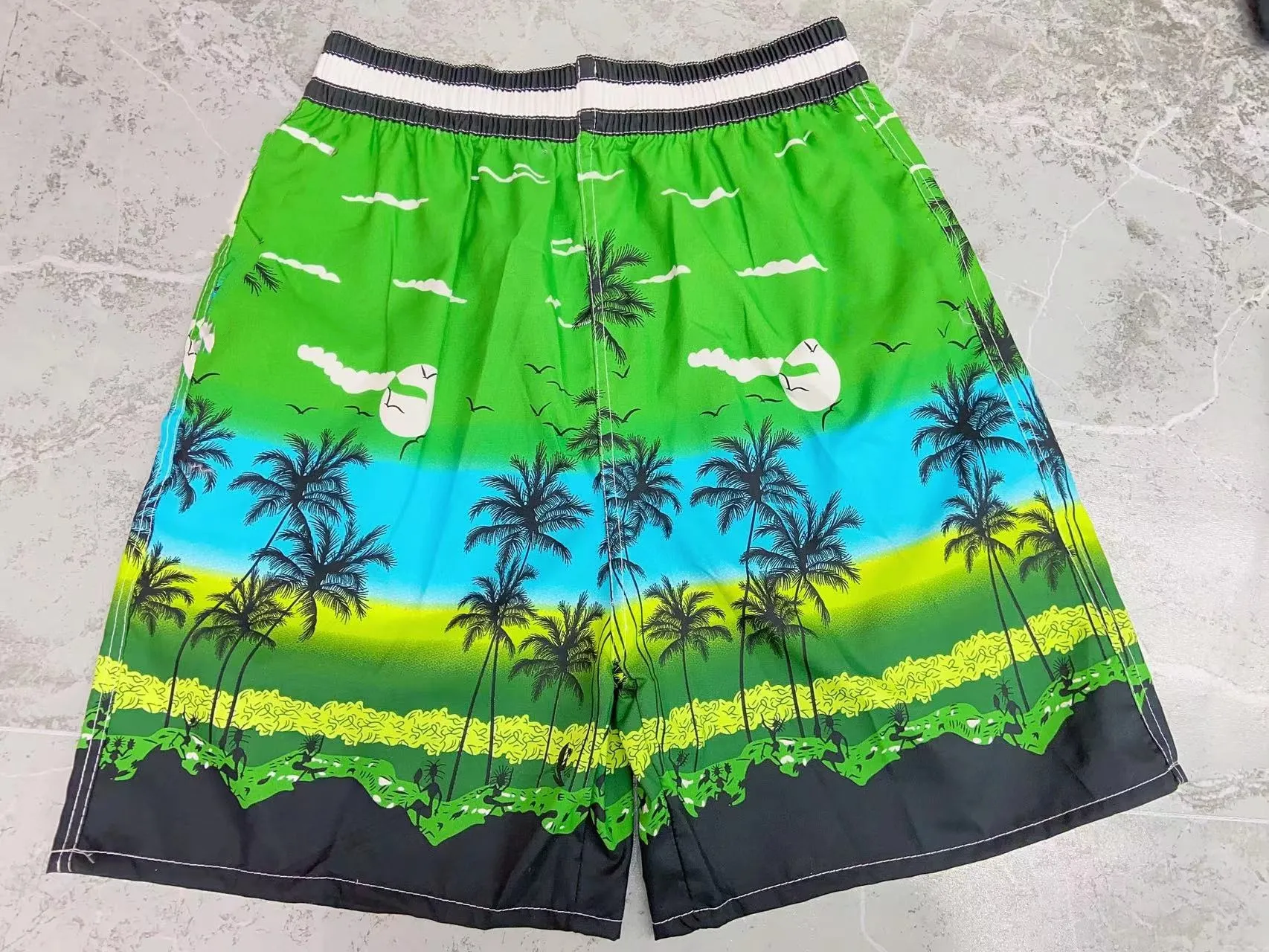 Mode atmungsaktive Strand Herren Casual Loose Five Tide Version von großen Hosen_voghion.com