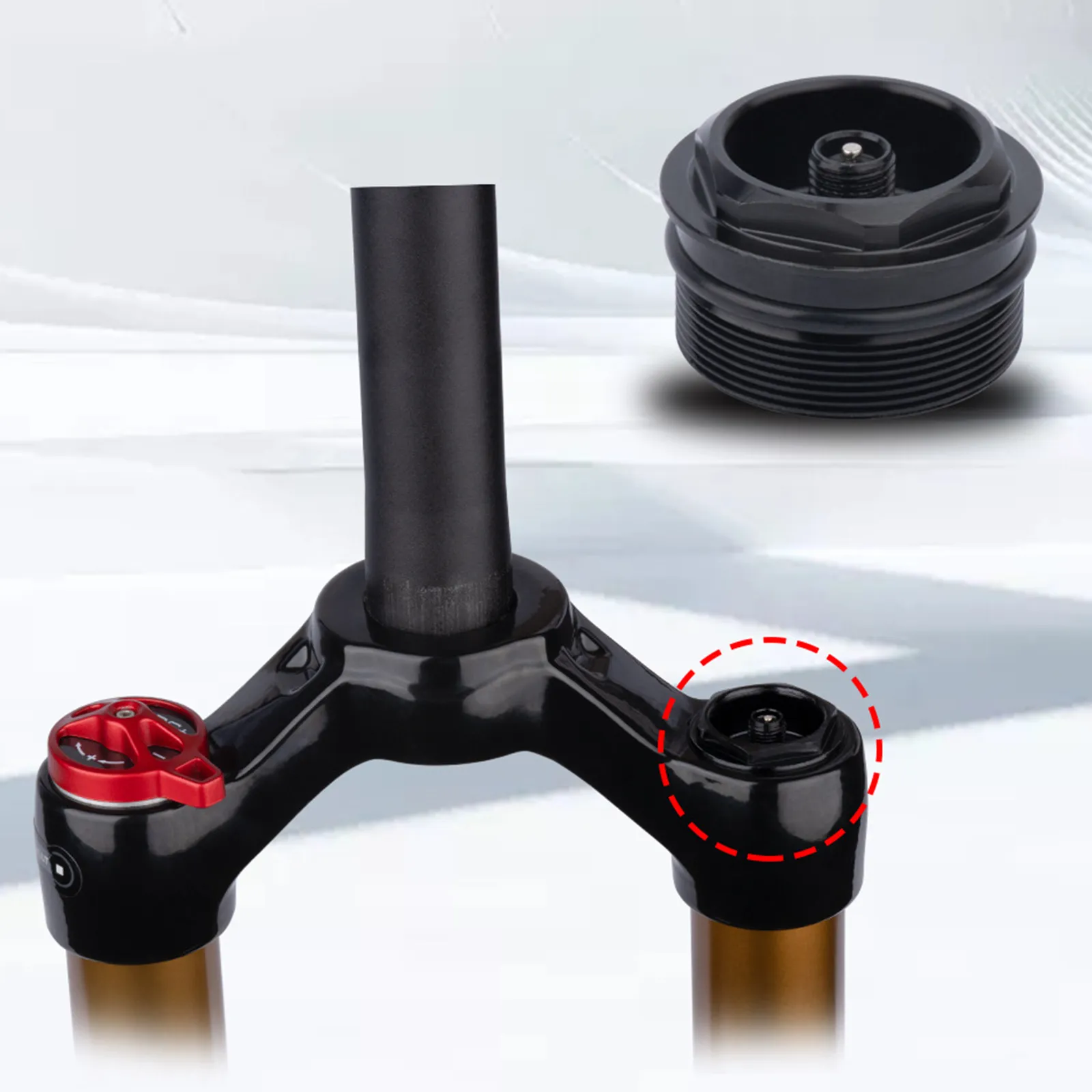 Mtb fork assembly sale
