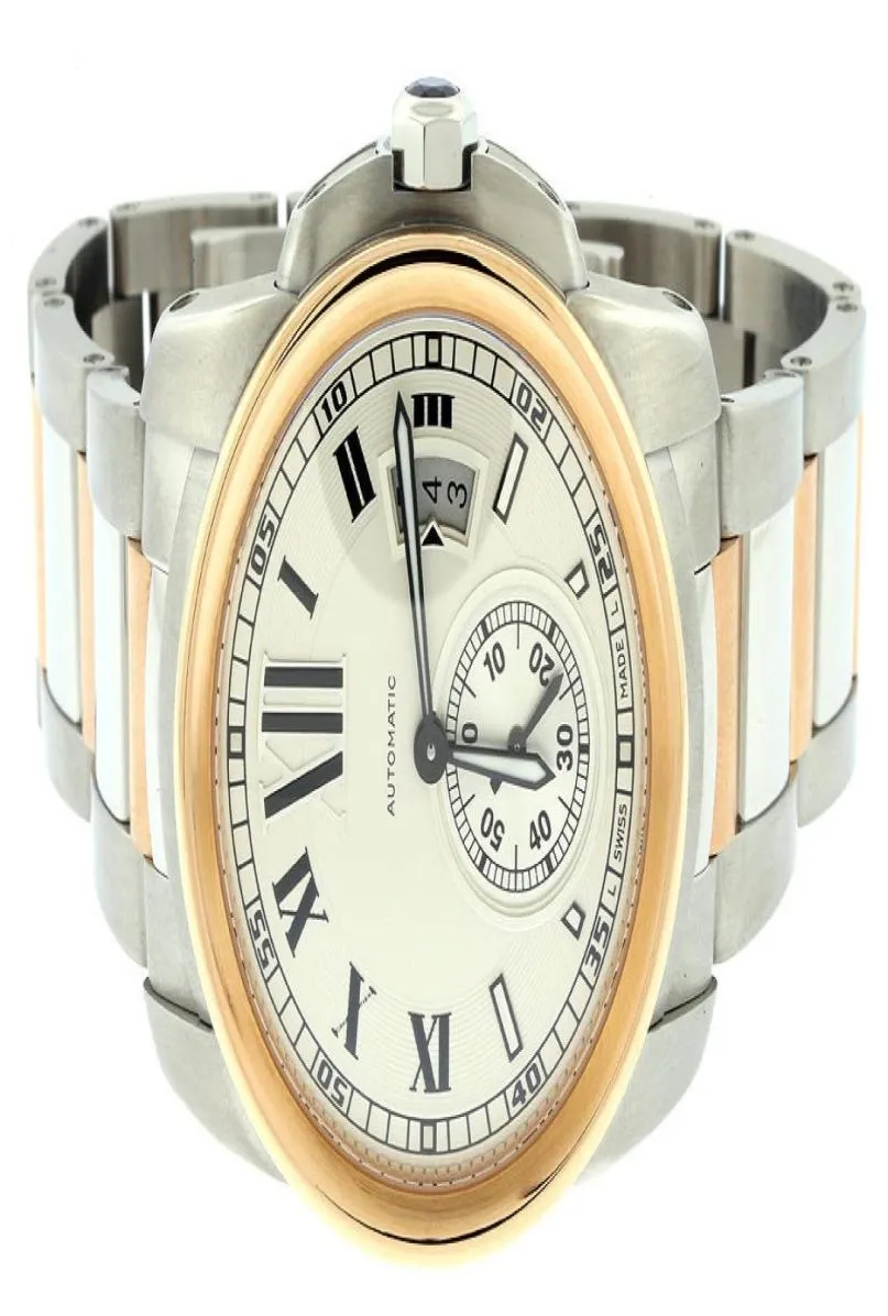 Vendre le calibre de W7100036 18K Rose Gold et acier inoxydable Machinery Automatic Watch Mens Sports Wrist Watches3712578
