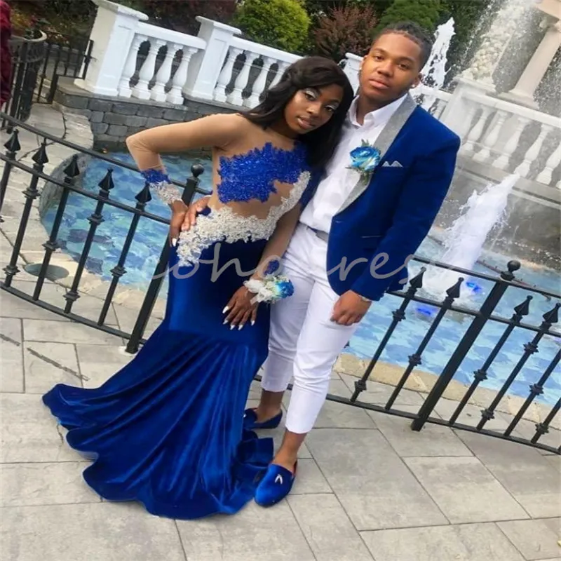 Bleu Roi Robe Bleu Longue Soiree Robes De Bal Longue Du Bleu Royal